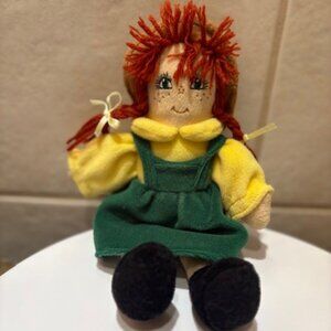 Anne of Green Gables Plush Doll Stuffed Toy Avonlea Traditions Canada 10" VTG